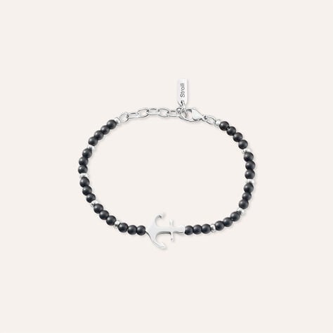 Bracciale Man Code Acciaio Onice - Bracciali Uomo | Stroili