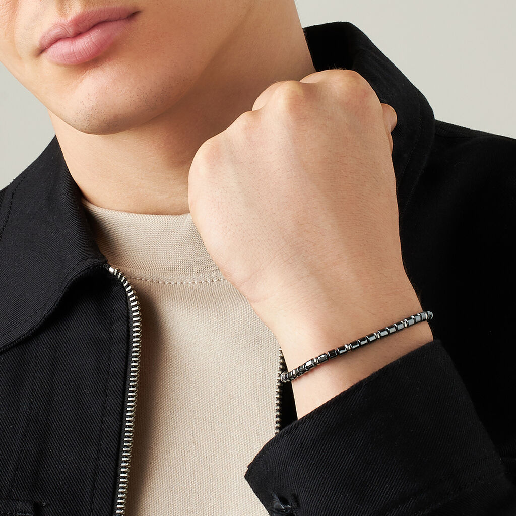 Bracciale Man Code Acciaio - Bracciali Uomo | Stroili