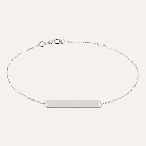 Bracciale Beverly Oro Bianco - Bracciali con Incisione Donna | Stroili