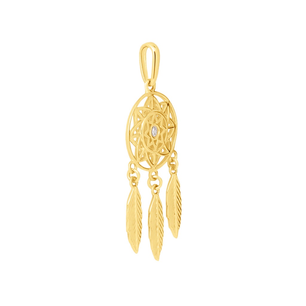 Pendente Poème Oro Giallo Cubic Zirconia - Ciondoli Donna | Stroili