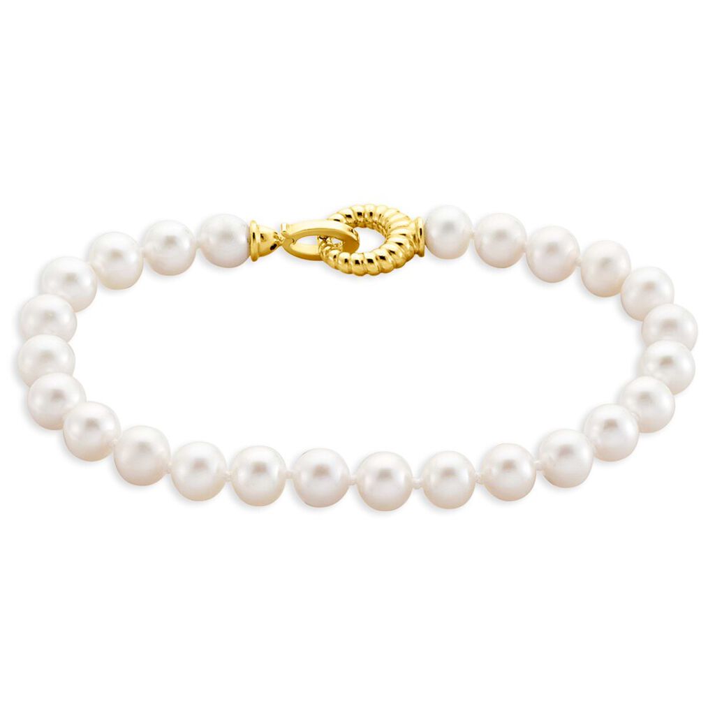 Bracciale Gabrielle Oro Giallo Perla D'Acqua Dolce - 1413537 • Stroili