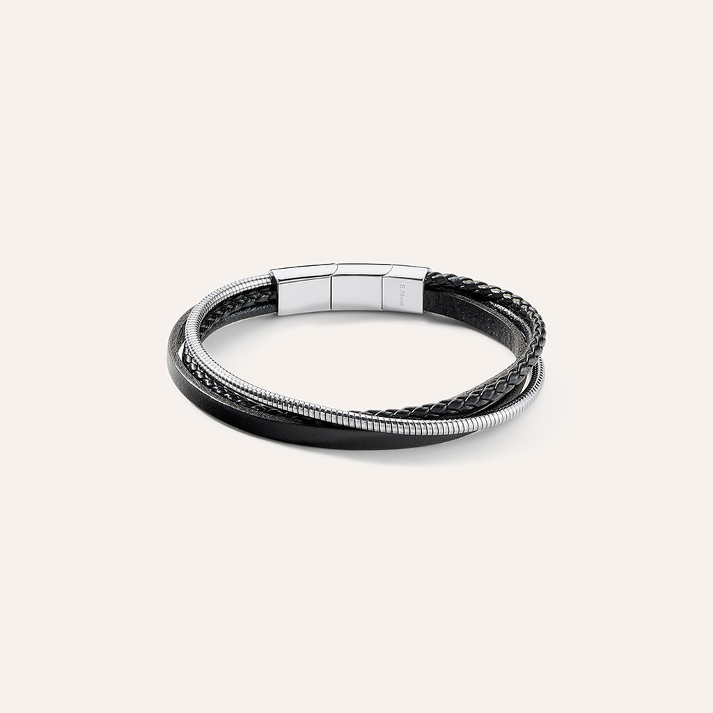 Bracciale Man Code Acciaio - Bracciali Uomo | Stroili