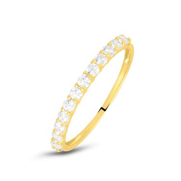 Anello Riviere Claire Oro Giallo Cubic Zirconia