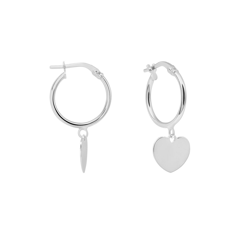 Orecchini A Cerchio Silver Collection Argento Rodiato - Orecchini a Cerchio Donna | Stroili