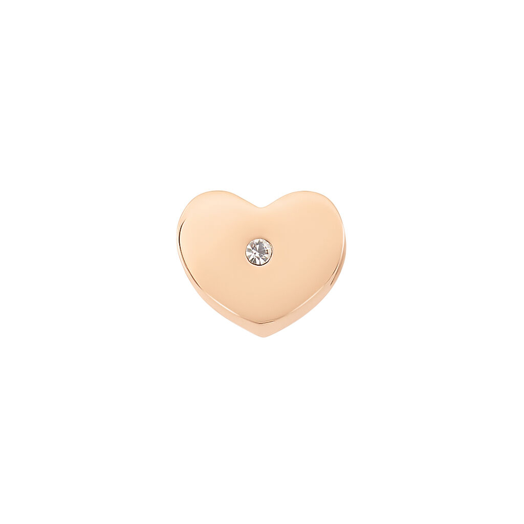 Bead Essential Code Acciaio Rosa Cristallo - Beads Donna | Stroili