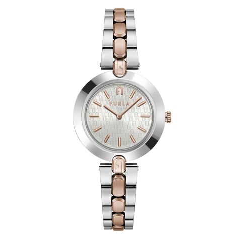 Orologio Al Quarzo Furla Logo Links Ww00002004l5 - Orologi solo Tempo Donna | Stroili