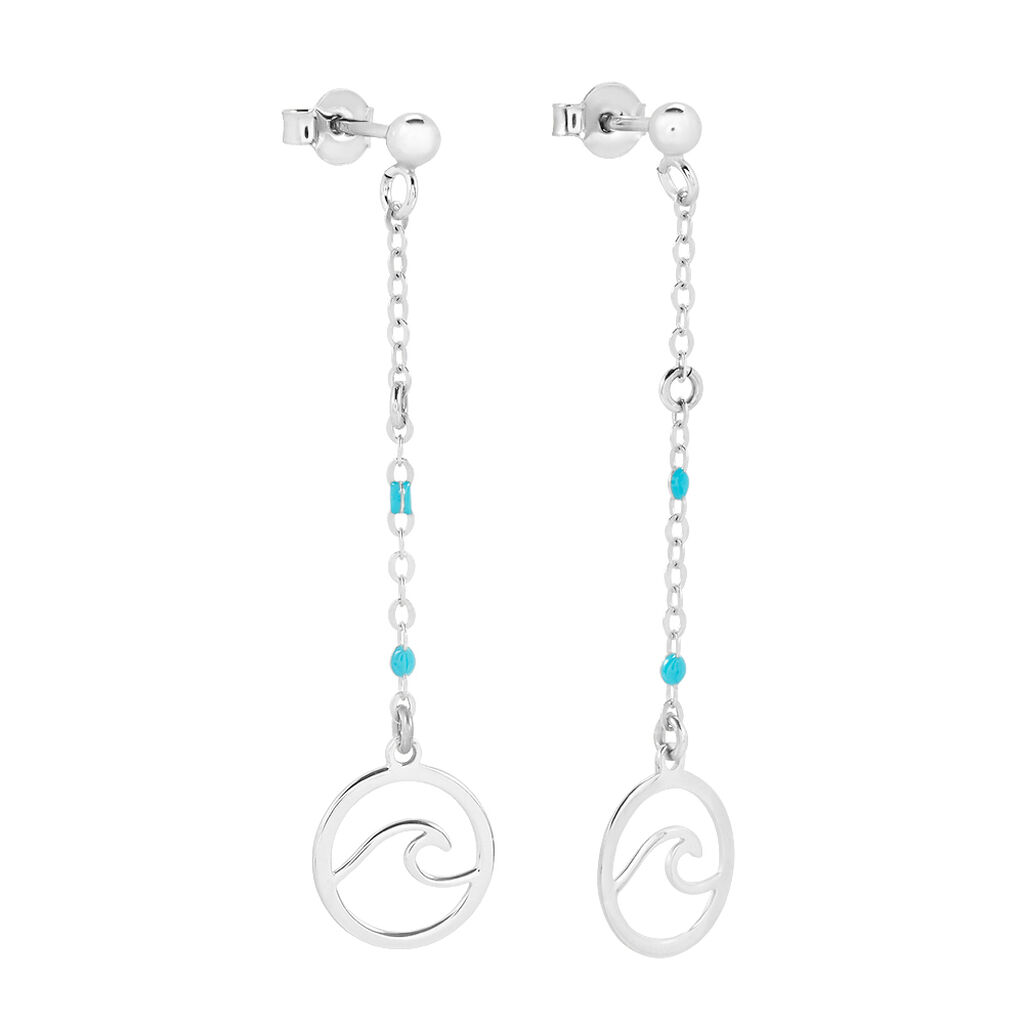Orecchini Pendenti Silver Collection Argento Rodiato Pietra sintetica - Orecchini Pendenti Donna | Stroili