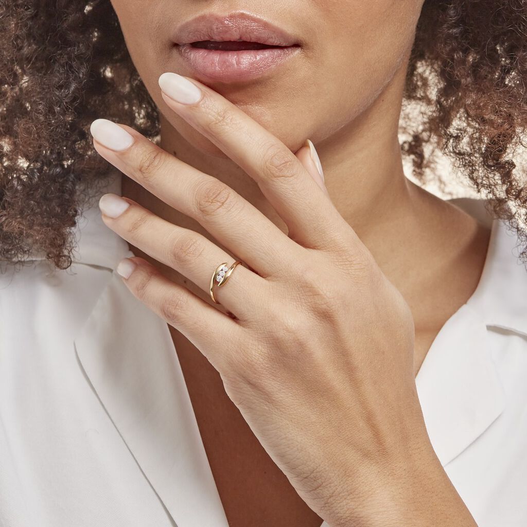 Anello Trilogy Sophia Oro Giallo Diamante