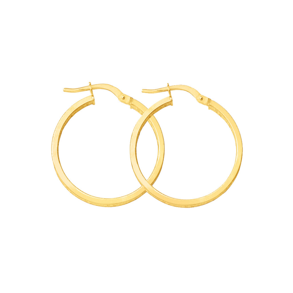 Orecchini A Cerchio Toujours Oro Giallo - Orecchini a Cerchio Donna | Stroili