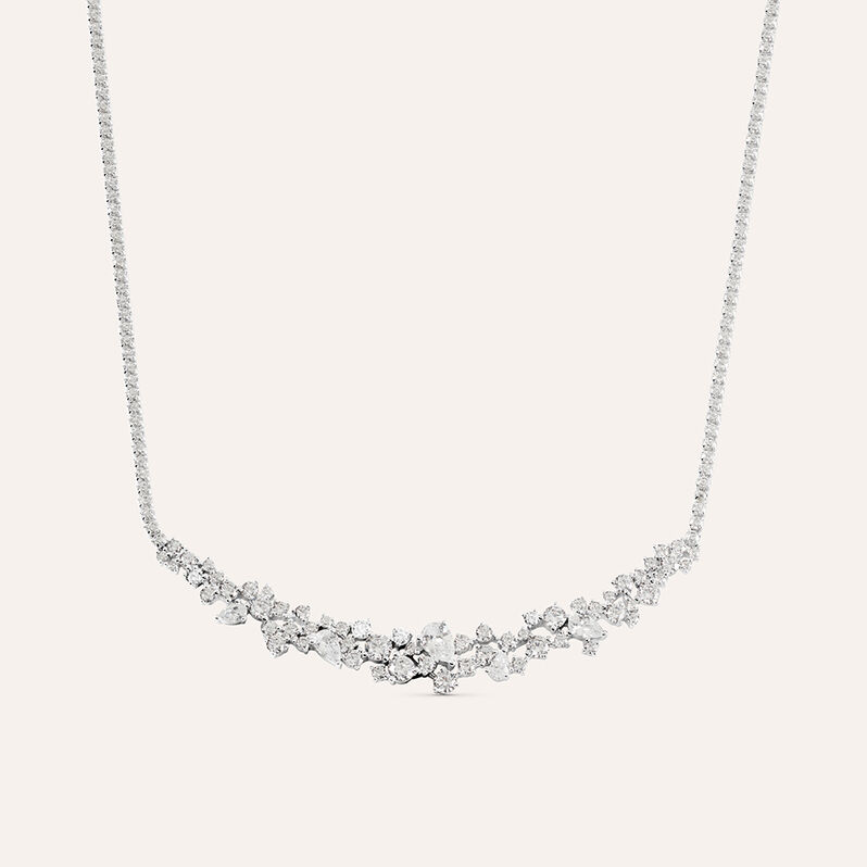 Collana Tennis Red Carpet Argento Rodiato Cubic Zirconia - Collane Tennis Donna | Stroili