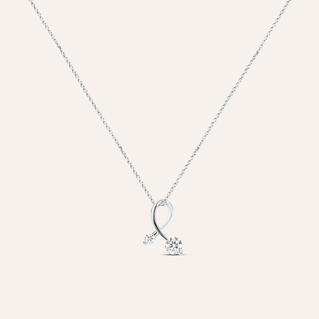 Collana Silver Elegance Argento Rodiato Cubic Zirconia - Collane Donna | Stroili