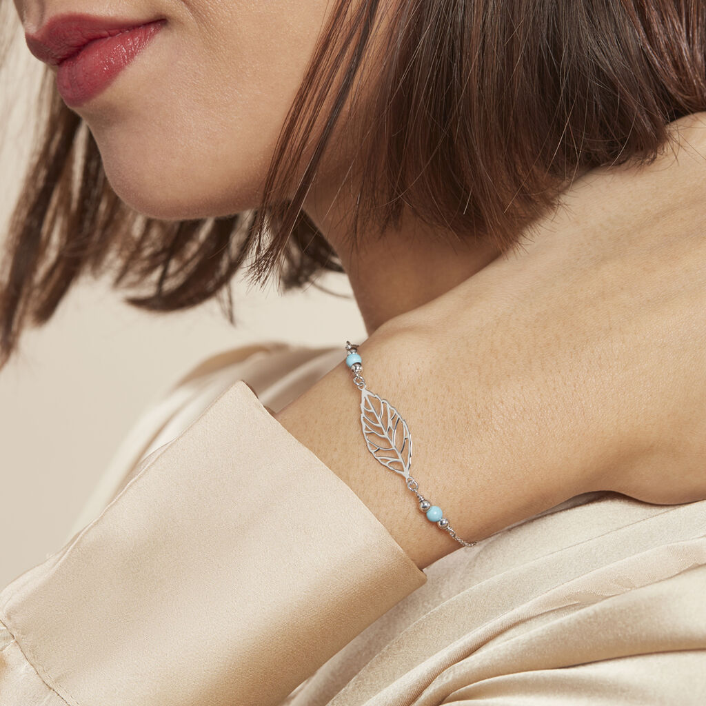 Bracciale Silver Collection Argento Rodiato Turchese - Bracciali Donna | Stroili