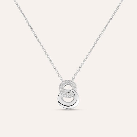 Collana Silver Shine Argento Rodiato Cubic Zirconia - Collane Donna | Stroili