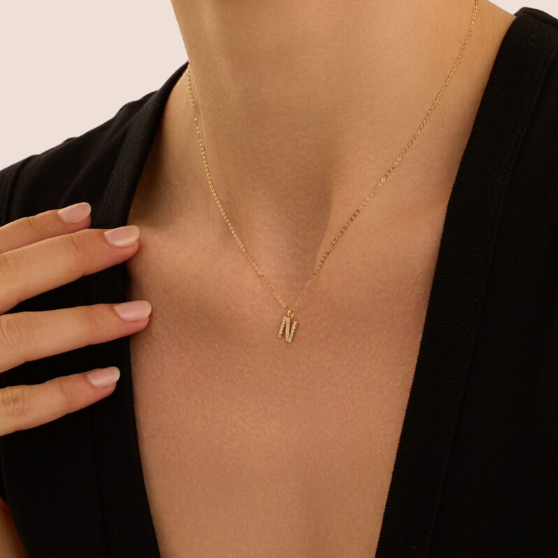 Collana Claire Oro Giallo Cubic Zirconia - Collane Donna | Stroili