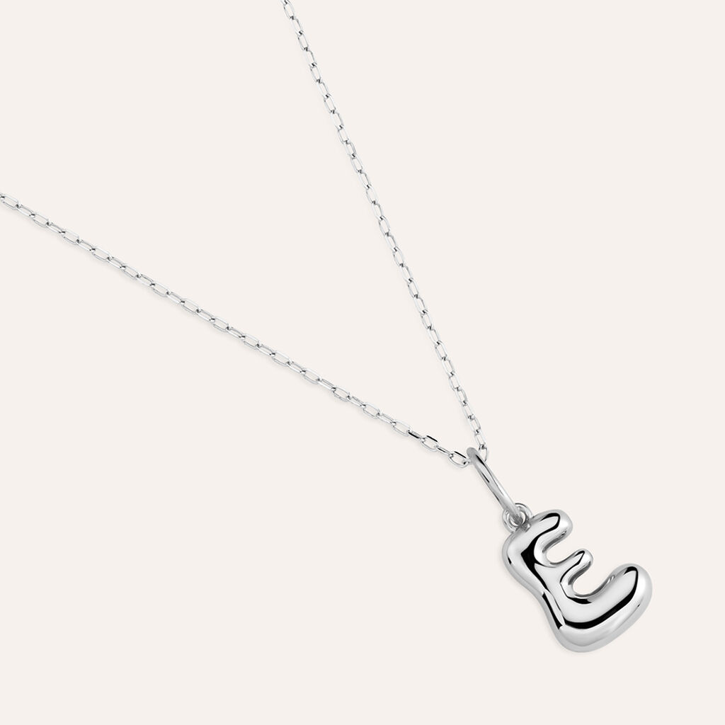 Pendente Love Beats Argento Rodiato