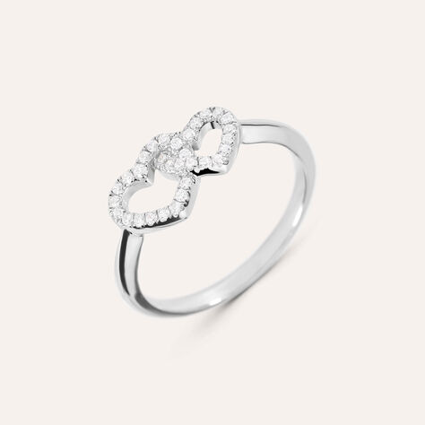 Anello Fantasia Silver Moments Argento Rodiato Cubic Zirconia - Anelli con Pietre Donna | Stroili
