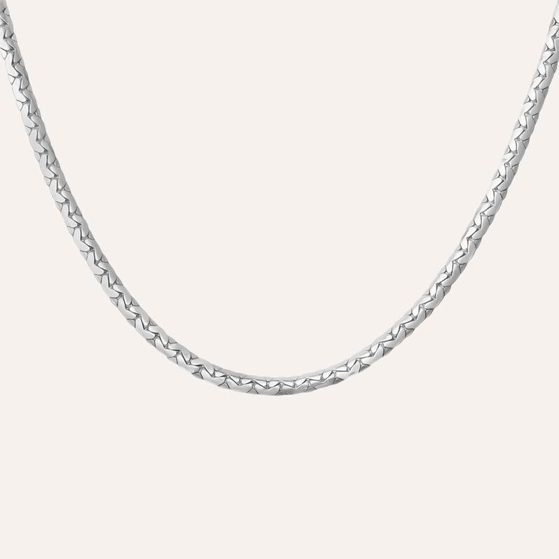 Catena Colette Oro Bianco - Collane Catena Donna | Stroili