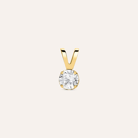 Pendente Punto Luce Poème Oro Giallo Cubic Zirconia - Ciondoli Donna | Stroili