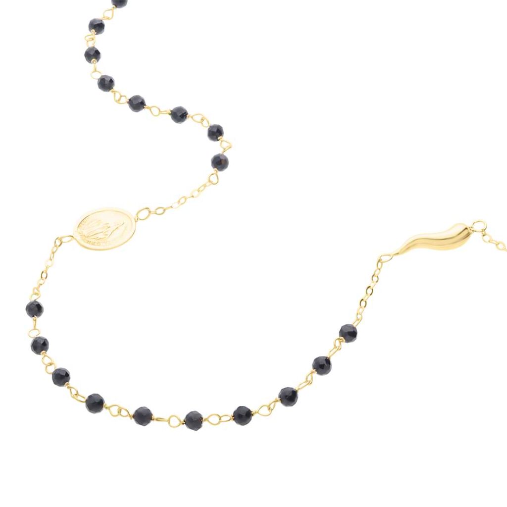 Collana Rosario Holy Oro Giallo Spinello - Collane Rosario Donna | Stroili