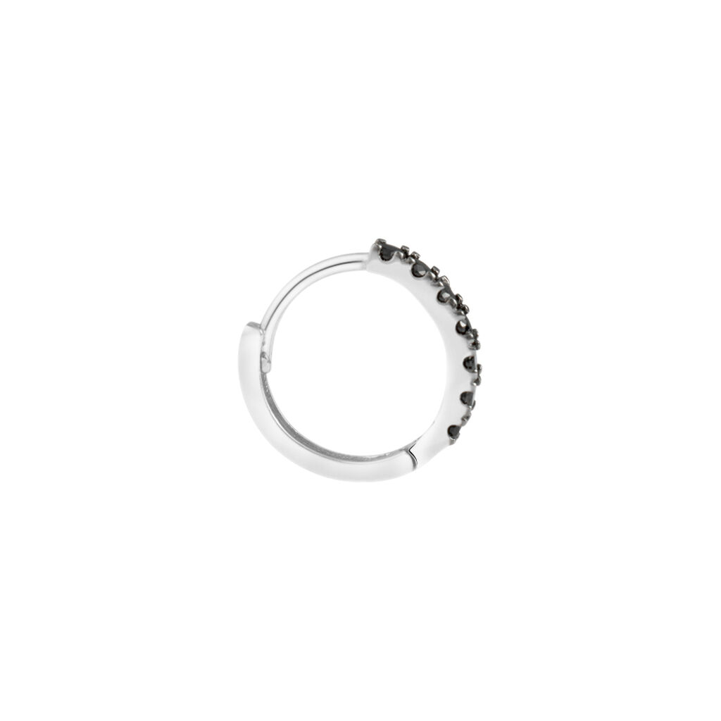 Mono Orecchino A Cerchio L'homme Or Oro Bianco Spinello - Mono Orecchino Uomo | Stroili