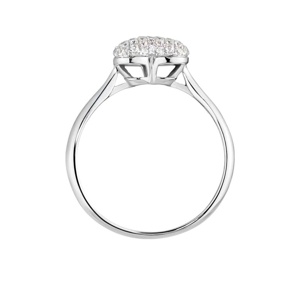 Anello Fantasia Claire Oro Bianco Cubic Zirconia - Anelli con Pietre Donna | Stroili