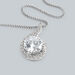 Collana Punto Luce Claire Oro Bianco Cubic Zirconia - Collane Punto Luce Donna | Stroili