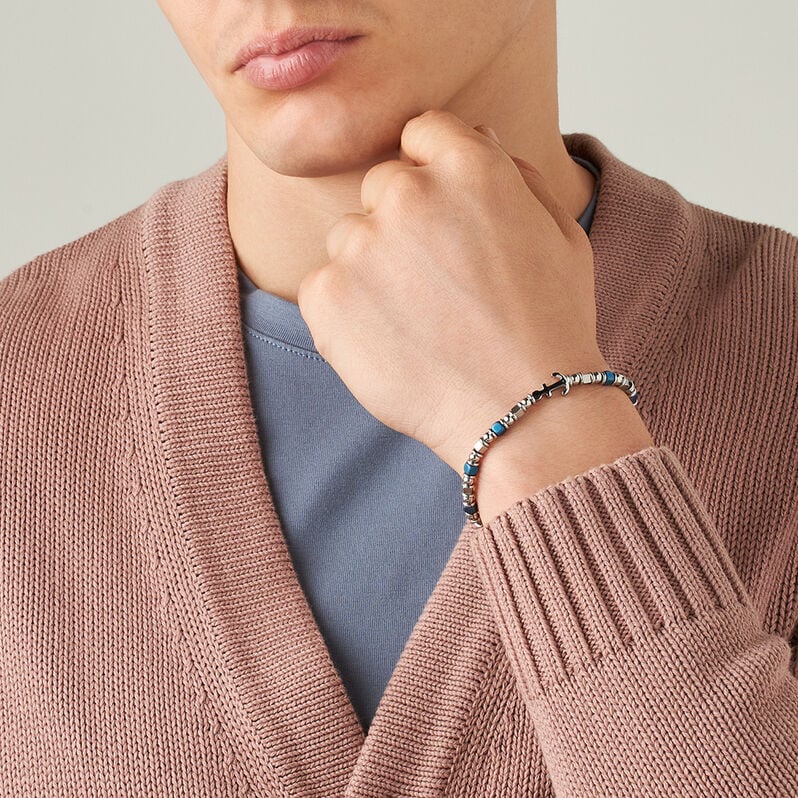 Bracciale Man Code Acciaio - Bracciali Uomo | Stroili