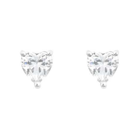 Orecchini Lobo Punto Luce Silver Elegance Argento Rodiato Cubic Zirconia - Orecchini a Lobo Donna | Stroili