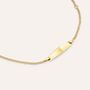 Bracciale Con Targhetta Holy Oro Giallo