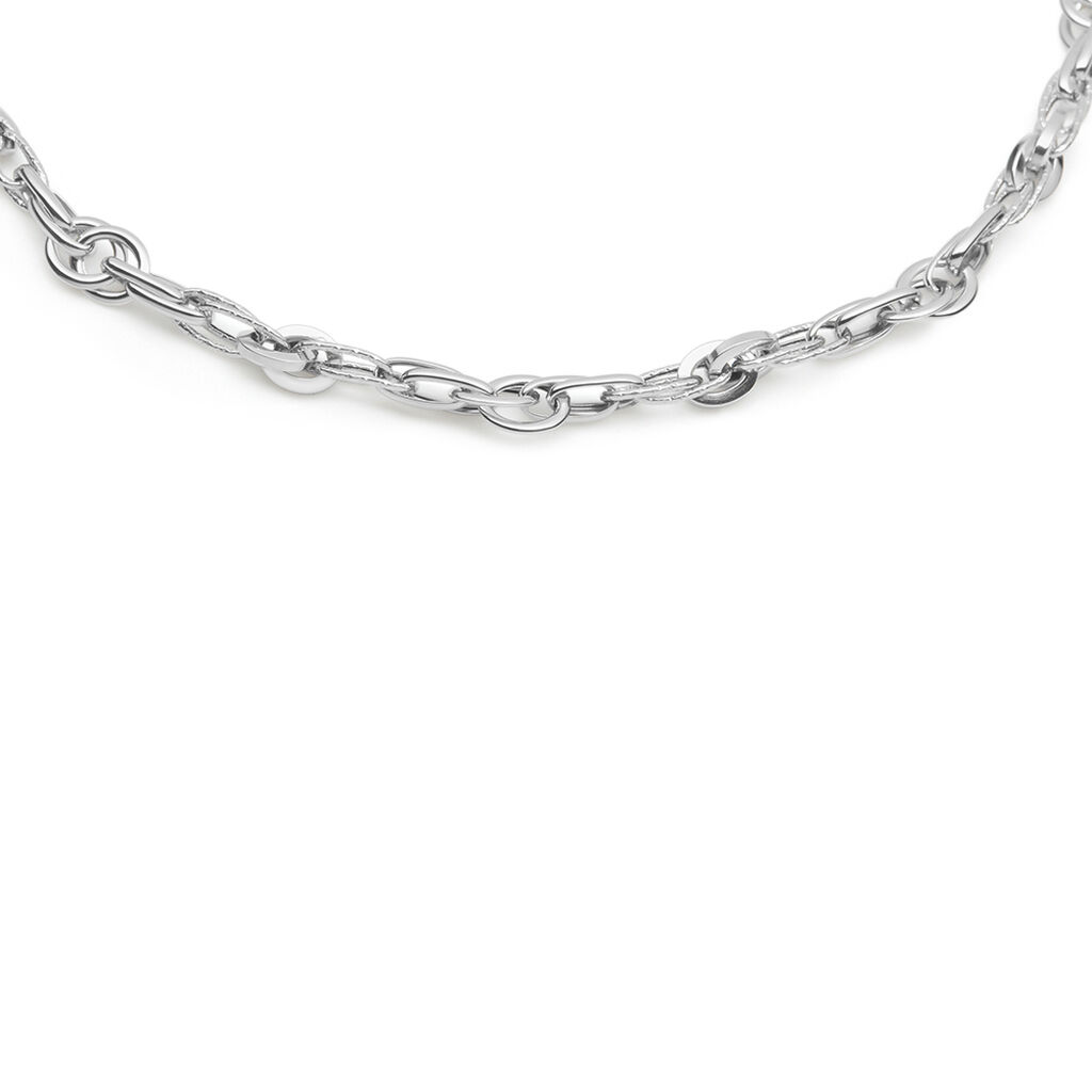 Catena Isabelle Oro Bianco - Collane Catena Donna | Stroili