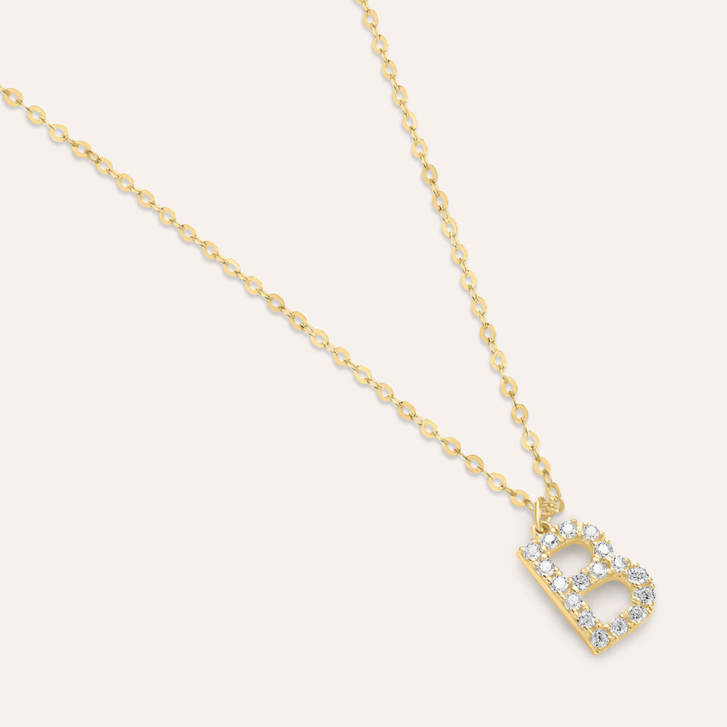 Collana Claire Oro Giallo Cubic Zirconia