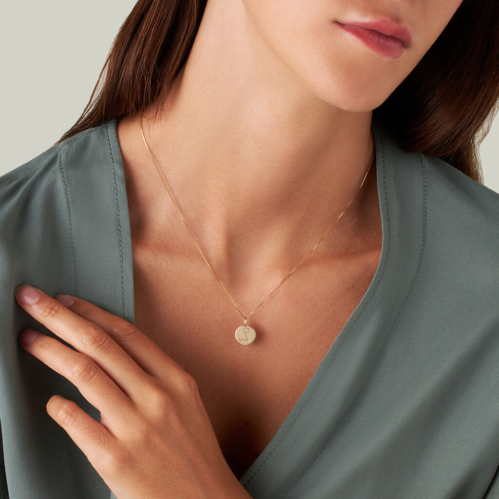 Pendente Poème Oro Giallo Cubic Zirconia - Ciondoli Donna | Stroili
