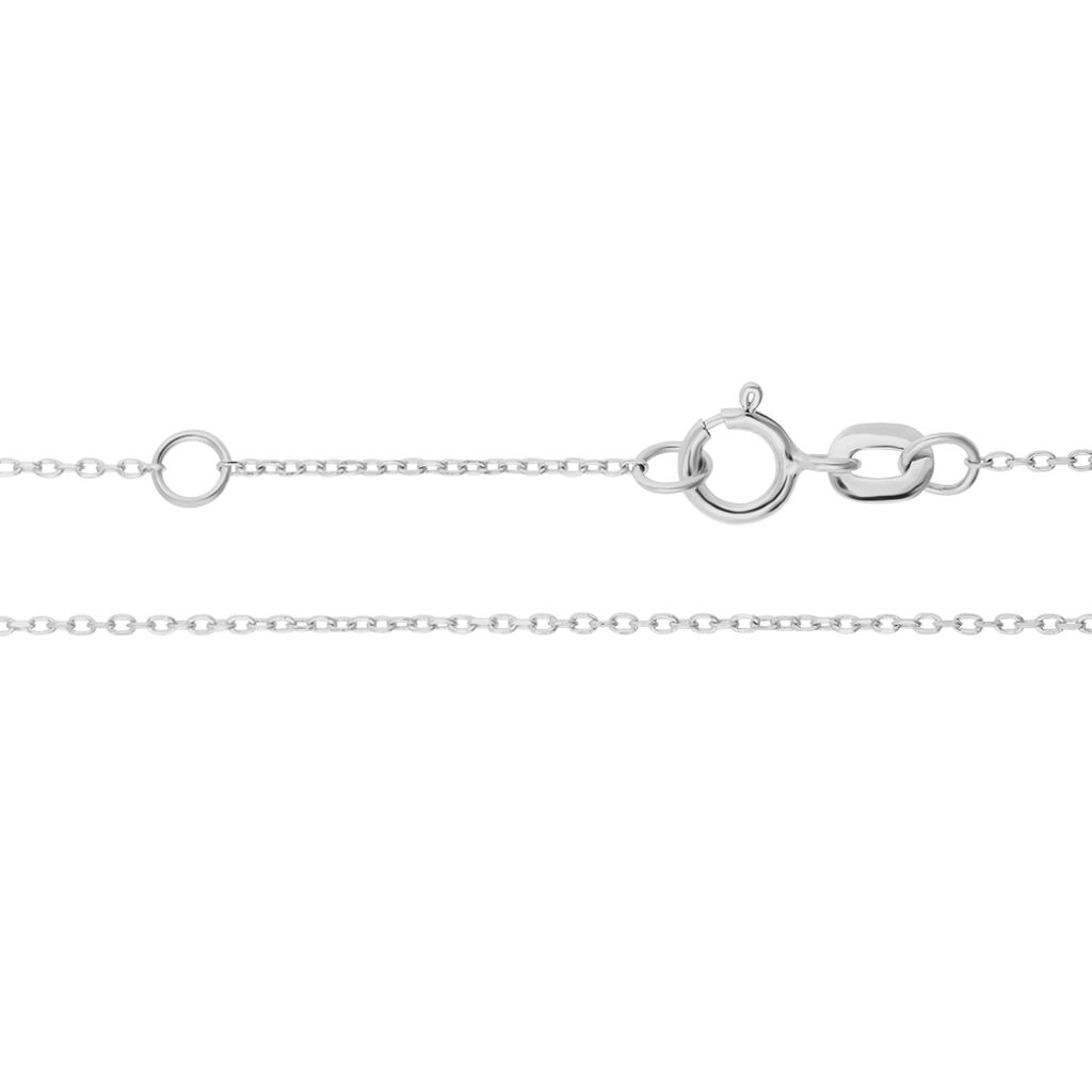 Collana Punto Luce Amélie Oro Bianco Ametista Cubic Zirconia - Collane Punto Luce Donna | Stroili