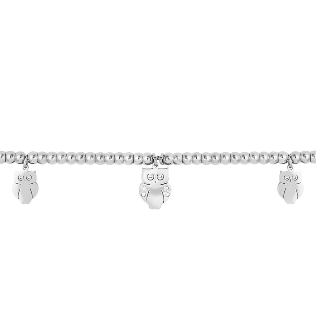 Bracciale Lady Chic Acciaio Cristallo - Bracciali Donna | Stroili