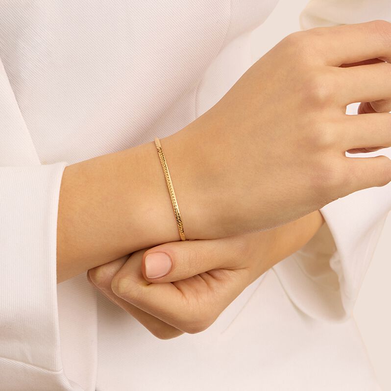 Bracciale Catena Gold Essence Oro Giallo - Bracciali Donna | Stroili