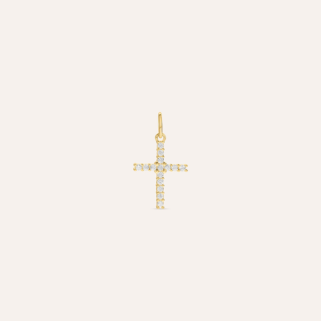 Pendente Holy Oro Giallo Cubic Zirconia - Ciondoli Donna | Stroili