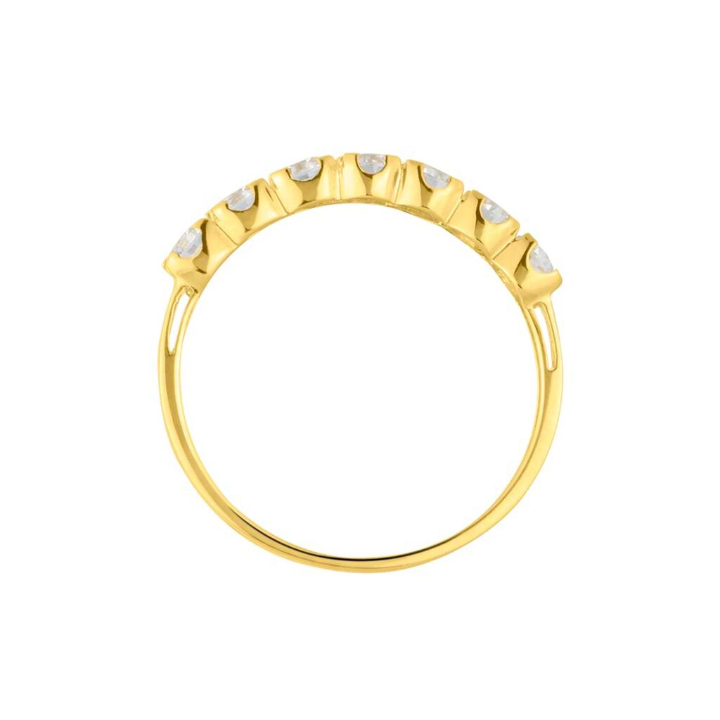 Anello Riviere Claire Oro Giallo Cubic Zirconia - Anelli Riviere Donna | Stroili