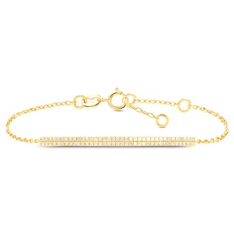 Bracciale Claire Oro Giallo Cubic Zirconia - Bracciali Amicizia Donna | Stroili
