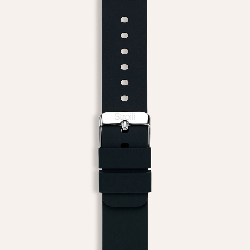 Cinturino Stroili Cinturino Silicone Nero - Cinturini per Orologi Uomo | Stroili