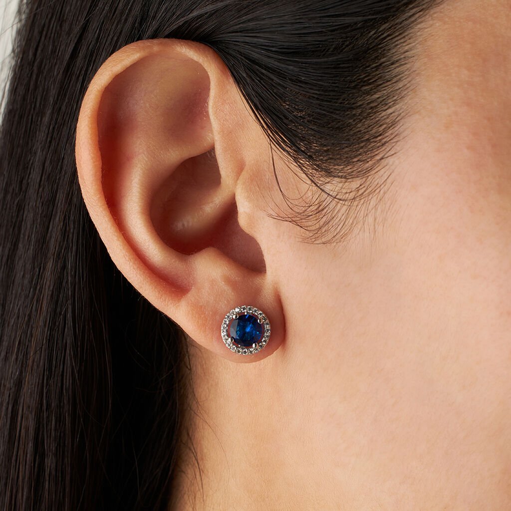 Orecchini Lobo Punto Luce Silver Rainbow Argento Rodiato Cubic Zirconia - Orecchini a Lobo Donna | Stroili