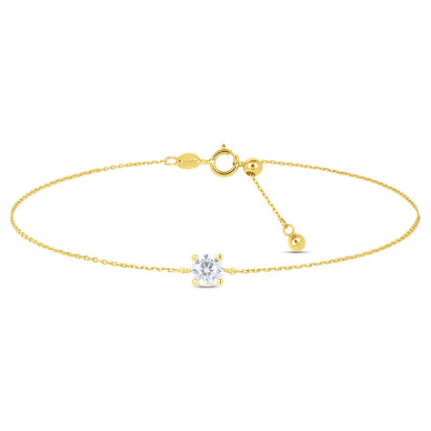 Bracciale Punto Luce Claire Oro Giallo Cubic Zirconia - Bracciali Amicizia Donna | Stroili