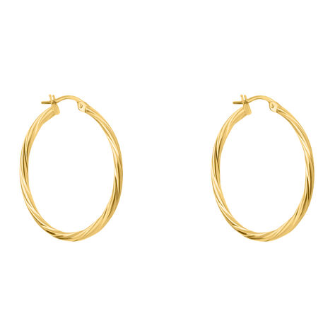 Orecchini A Cerchio Toujours Oro Giallo - Orecchini a Cerchio Donna | Stroili