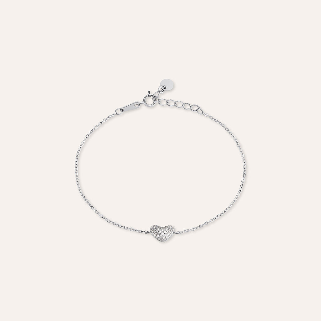 Bracciale Silver Shine Argento Rodiato Cubic Zirconia