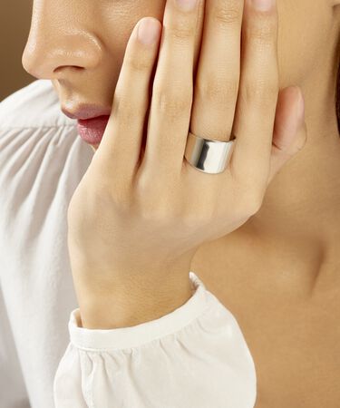 Anello Silver Collection Argento Rodiato