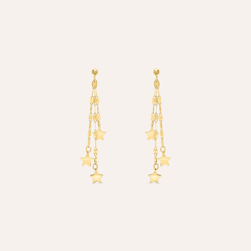 Orecchini Pendenti Beverly Oro Giallo