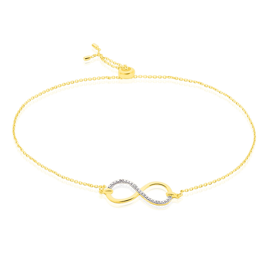 Bracciale Sophia Oro Giallo Diamante - Bracciali Love Donna | Stroili