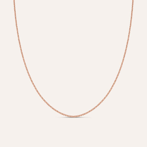 Catenina Silver Collection Argento Rosa - Collane Catena Donna | Stroili