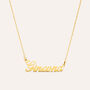 Collana Ginevra Gold Names Oro Giallo