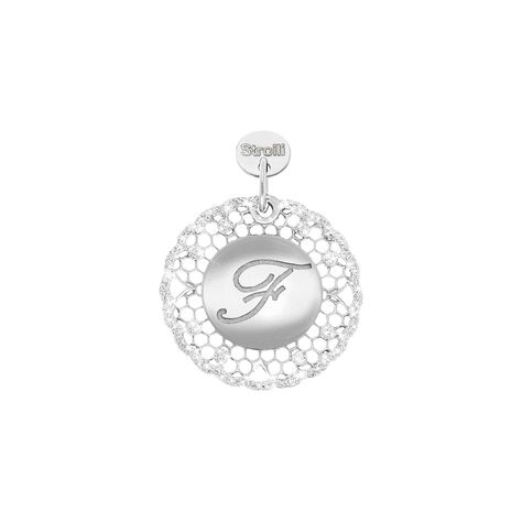 Charm in argento rodiato e glitter - Charms Donna | Stroili