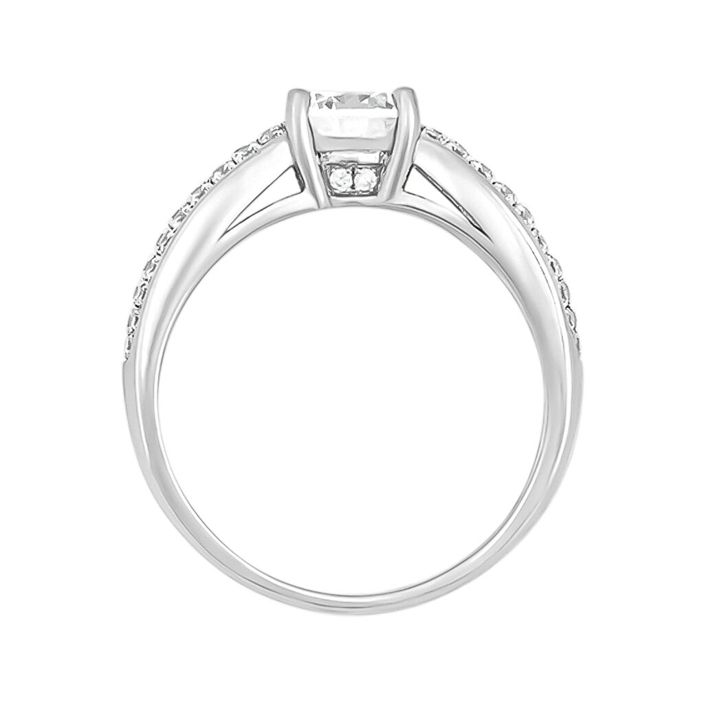 Anello Solitario Silver Elegance Argento Rodiato Cubic Zirconia - Anelli con Pietre Donna | Stroili